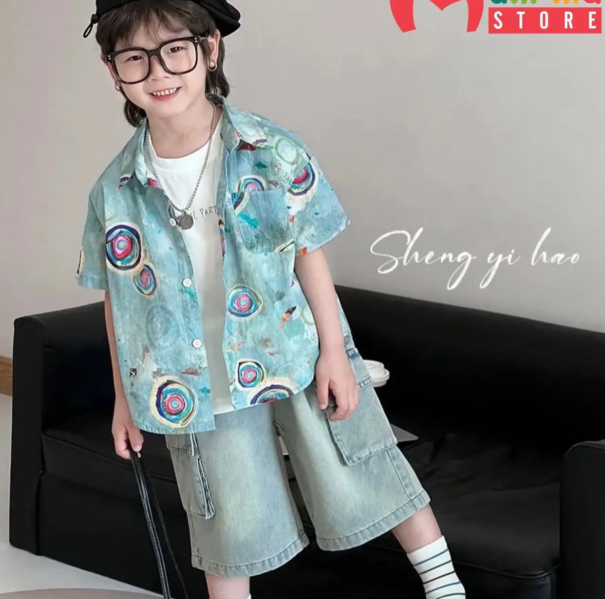Kids Casual 3-Piece Summer Outfit Set